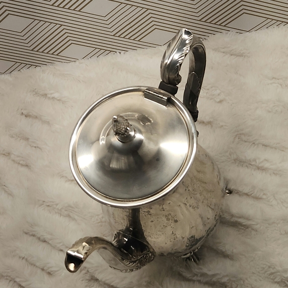 Vintage Bristol Silver EPCA Silver-Plated Ornate Footed Pitcher - Picture 5 of 10